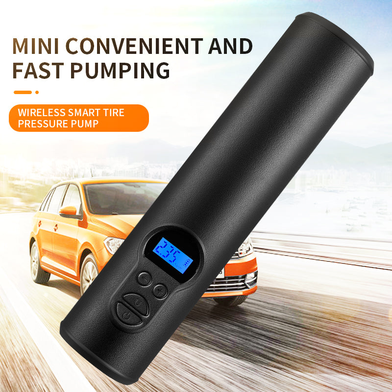 Cordless Portable Tire Inflator — 150PSI Digital Air Compressor
