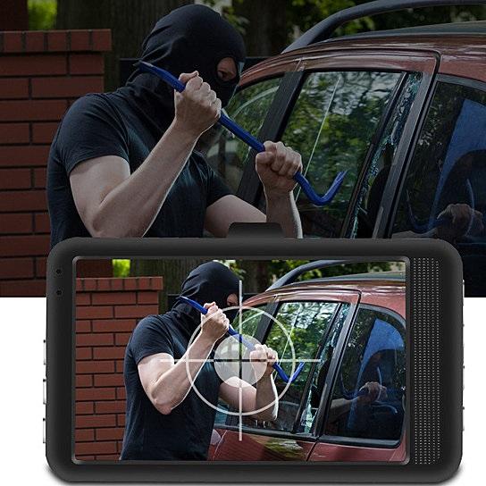 1080P Dash Cam with G-Sensor, Loop Recording & Night Vision