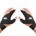LED Flashlight Work Gloves — Hands-Free Lighting for Any Job