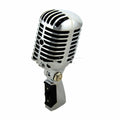 Retro Dynamic Stage Microphone — All-Metal Cardioid Design