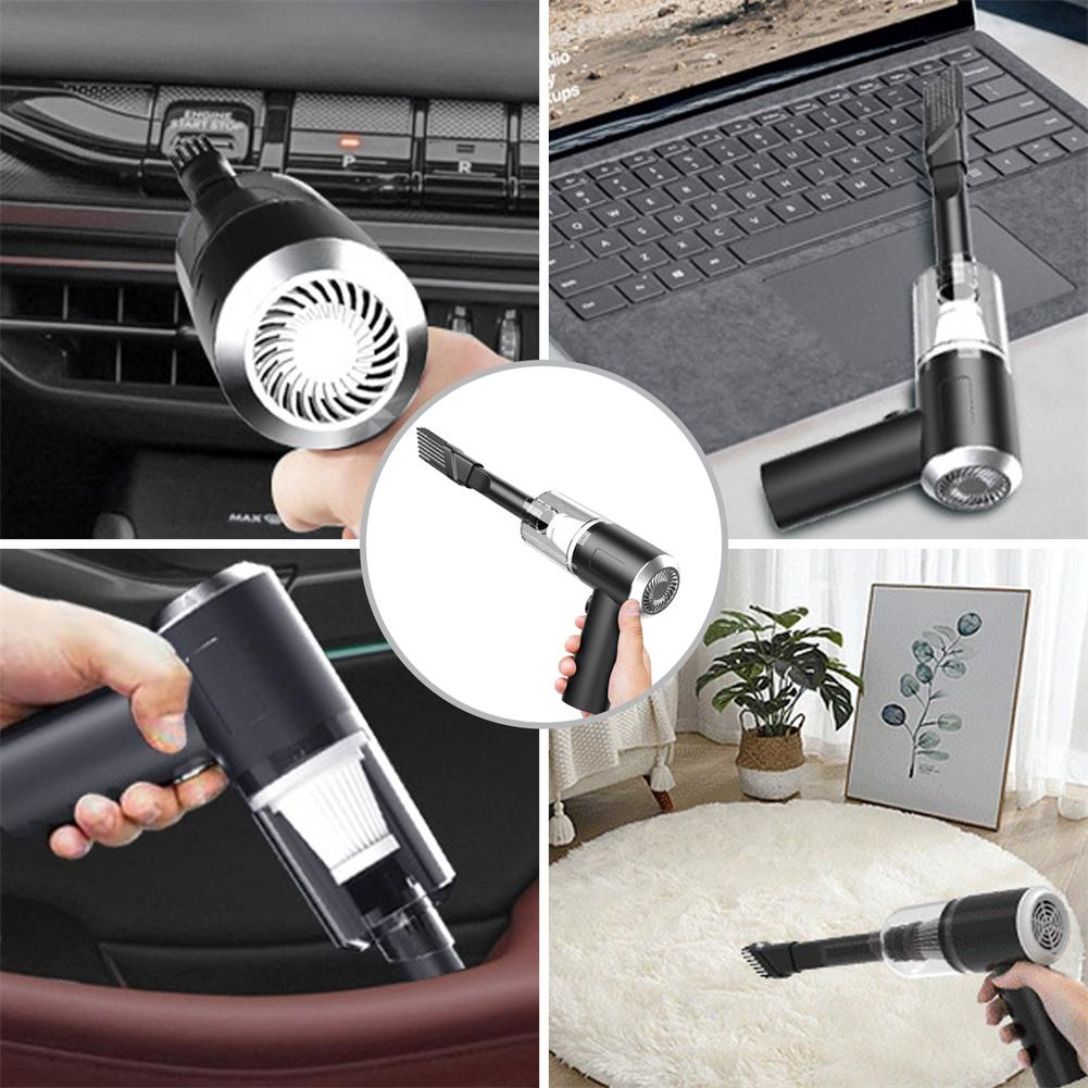 120W Cordless Handheld Vacuum Cleaner Small Mini Portable Car Auto