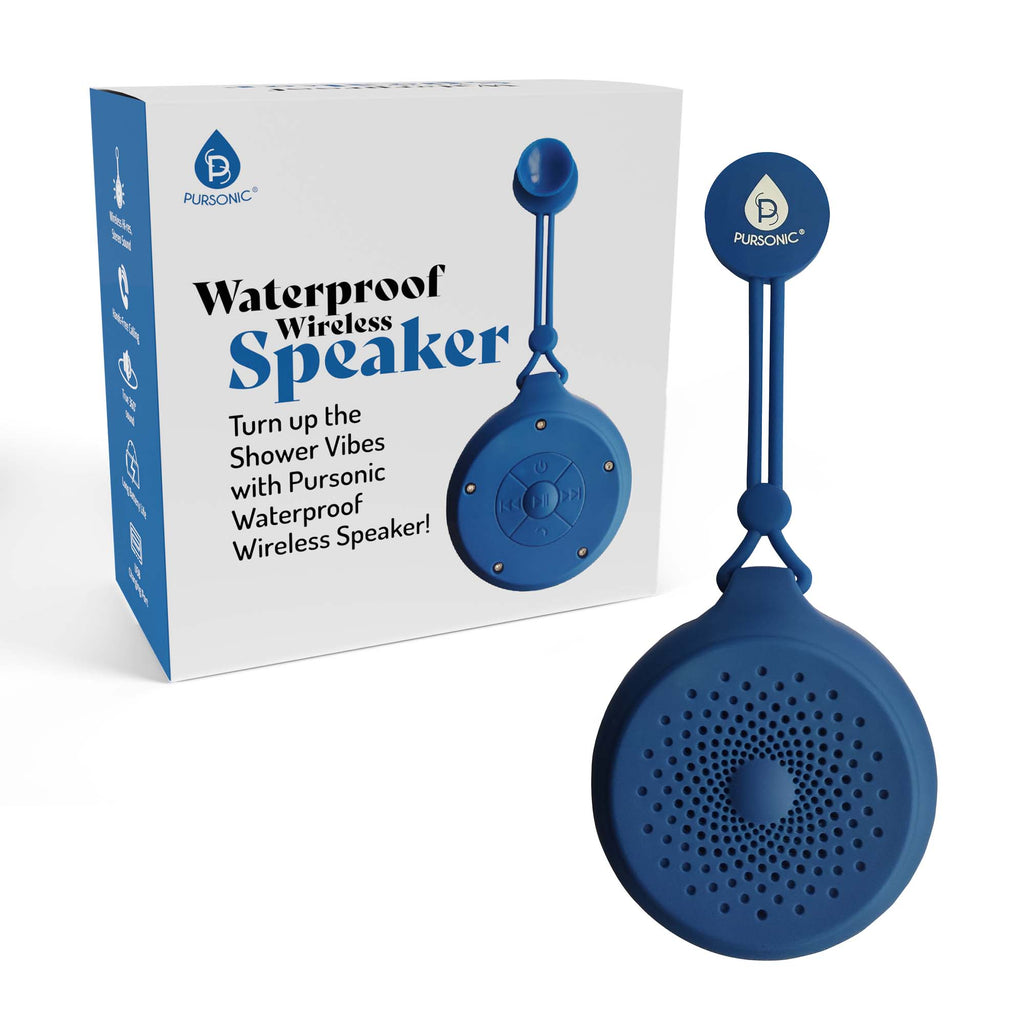 Pursonic Waterproof Wireless Speaker - Portable Bluetooth Audio