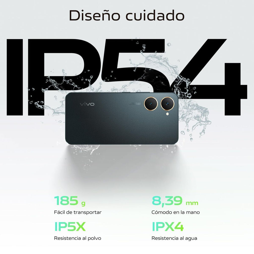Smartphone Vivo Y03 6,56" MediaTek Helio G85 4 GB RAM 128 GB Black