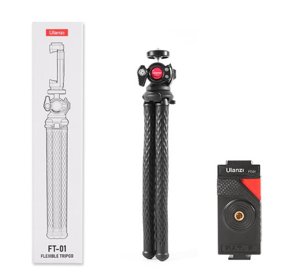 Flexible Octopus Tripod with Universal Smartphone Gimbal Clip