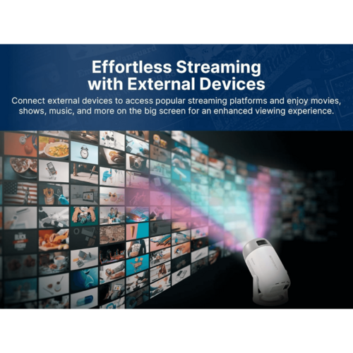 Emerson 150" Home Theater LCD Projector