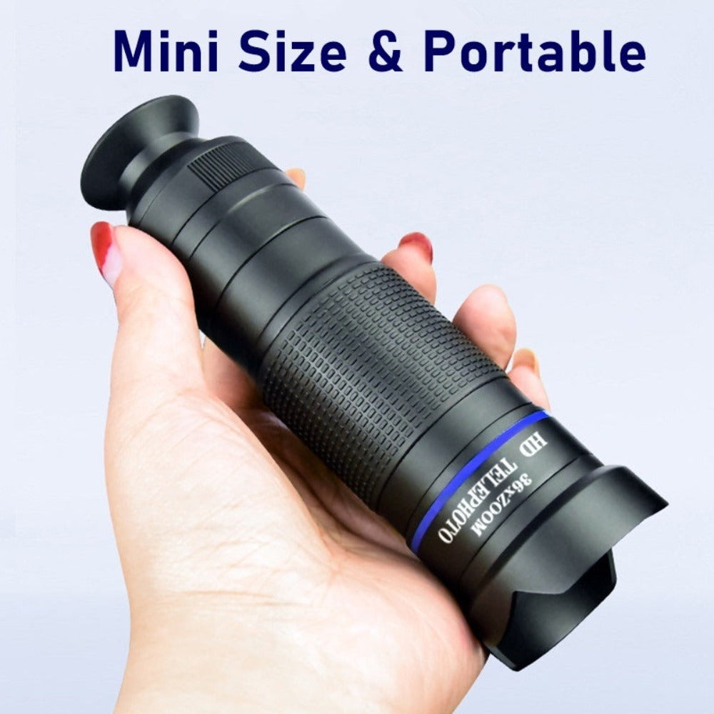 Dragon 36X Mobile Phone Telescope Lens Kit with Tripod