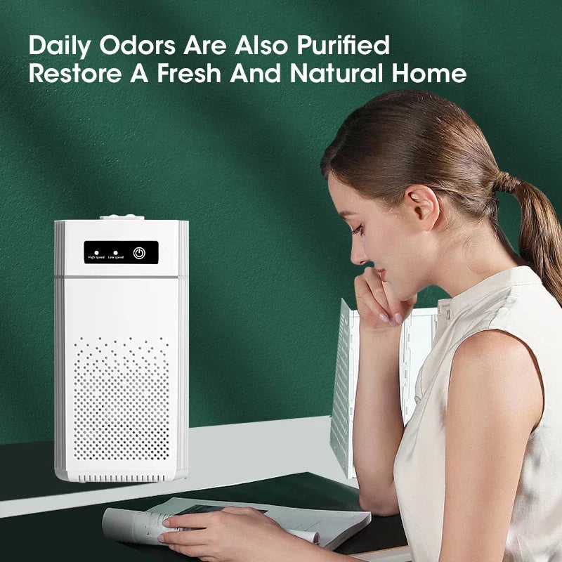 NNEOBA Negative Ion Air Purifier with HEPA Filter