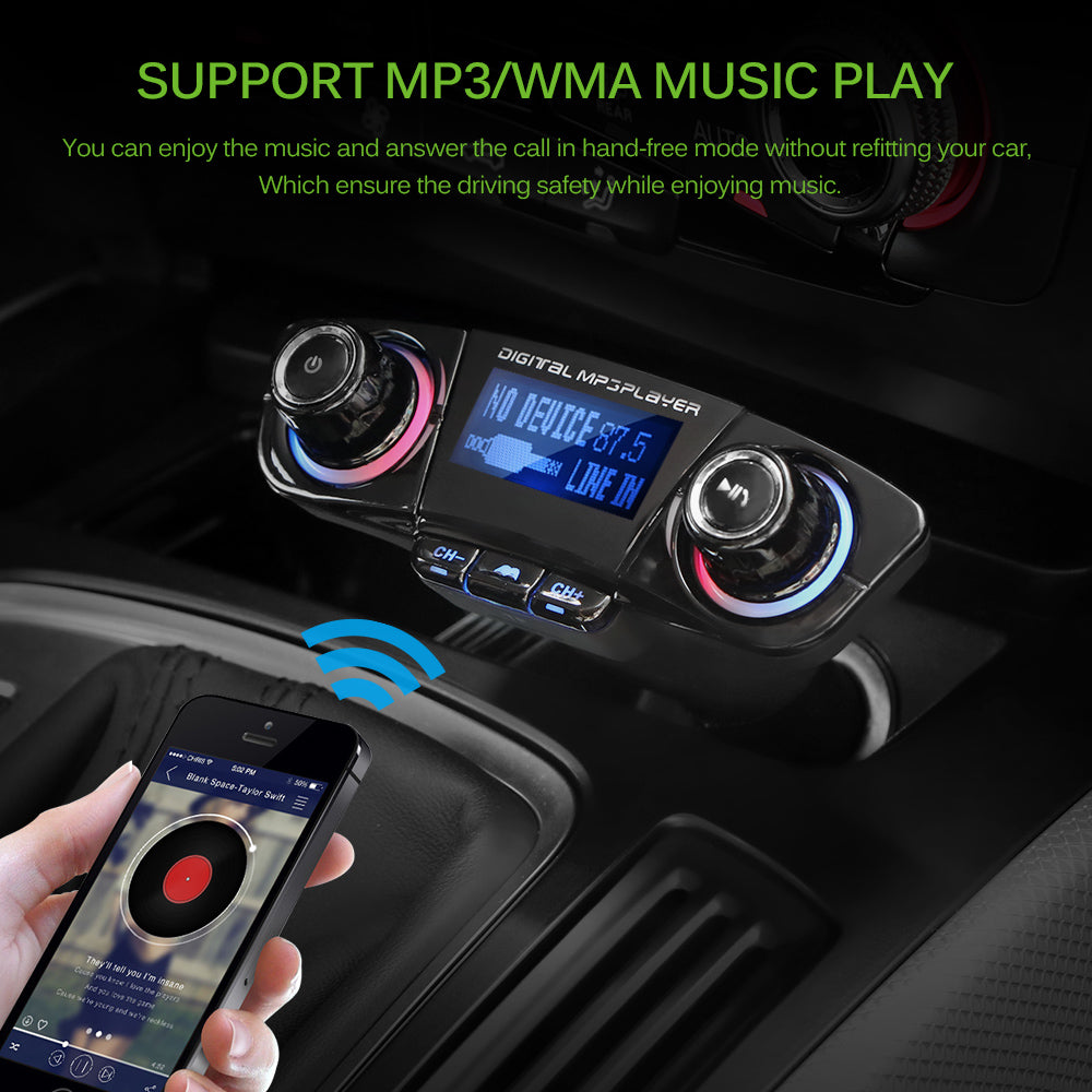 BT06 Bluetooth Car FM Transmitter & MP3 Player