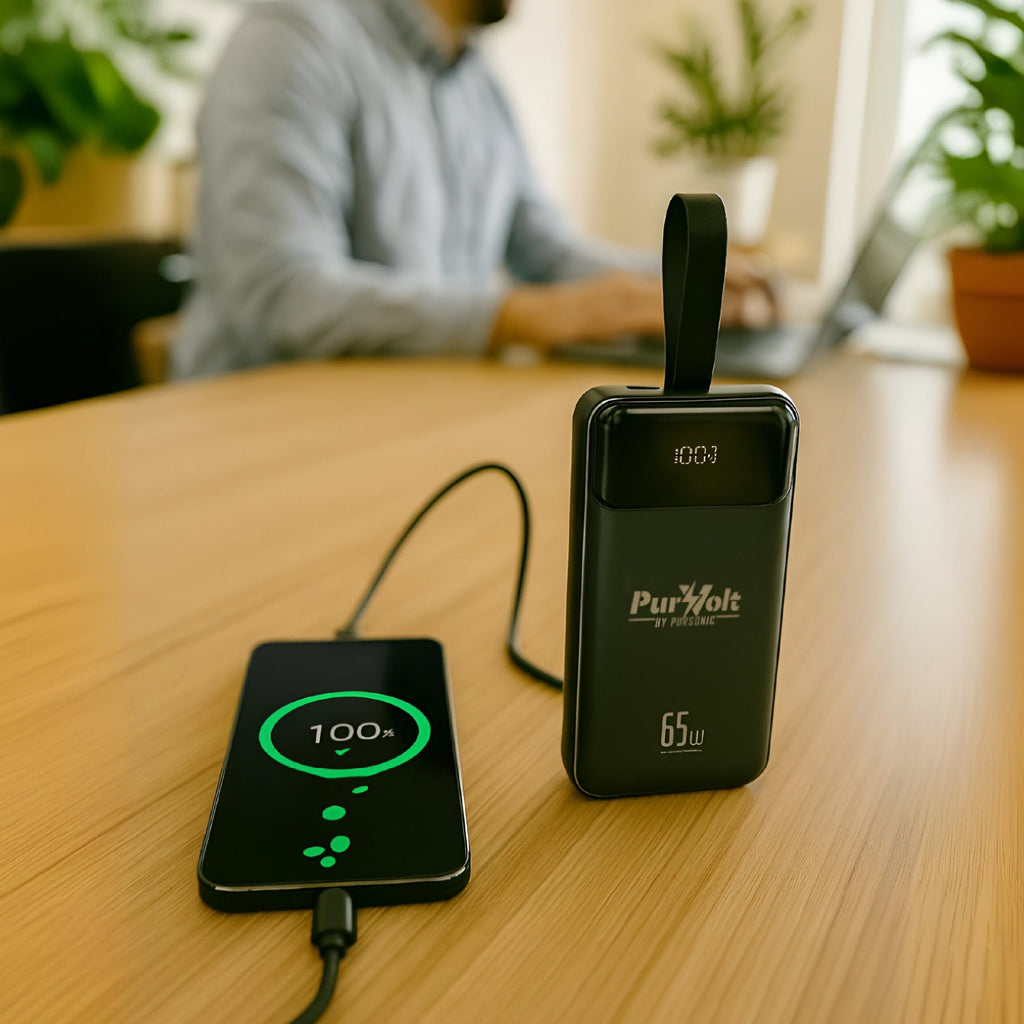PurVolt 40,000mAh Ultra High-Capacity Power Bank - Fast Charge
