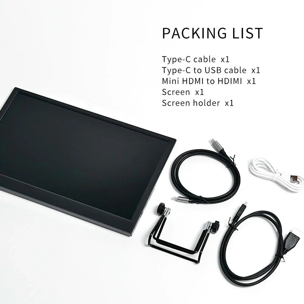 NNEOBA 11.6 Inch Portable Monitor 1366x768 LCD Display HDMI