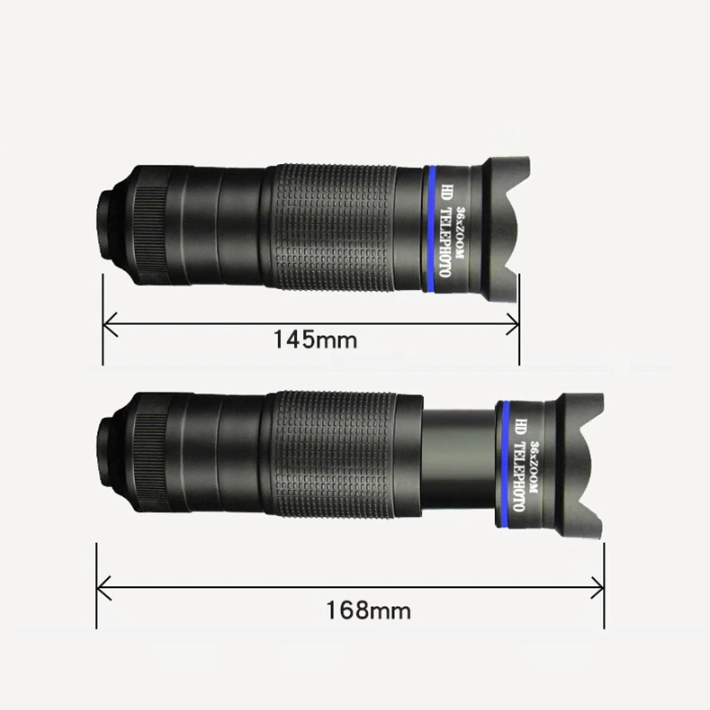 Dragon 36X Mobile Phone Telescope Lens Kit with Tripod