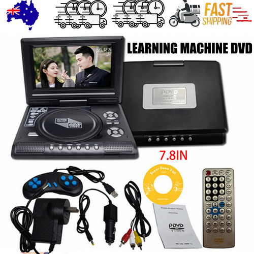 NNEDSZ 7Inch Portable Dvd Player CD Card Hd 16:9 Lcd Large 270-Degree Rotation Screen