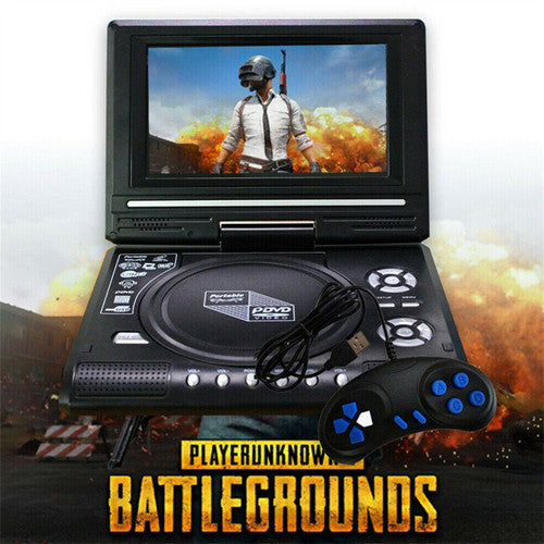 NNEDSZ 7Inch Portable Dvd Player CD Card Hd 16:9 Lcd Large 270-Degree Rotation Screen