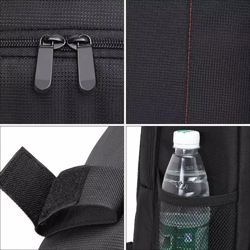 NNEDSZ Green Lining Water-Resistant DSLR Camera Backpack with Tripod Holder, Lightweight and Spacious Photography Bag for Outdoor Use(Camera and accessories are props, not included)