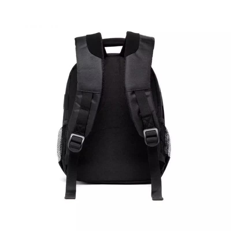 NNEDSZ Orange Lining Water-Resistant DSLR Camera Backpack with Tripod Holder, Lightweight and Spacious Photography Bag for Outdoor Use(Camera and accessories are props, not included)