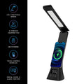 3-in-1 LED Desk Lamp - Wireless Charger & Alarm Clock