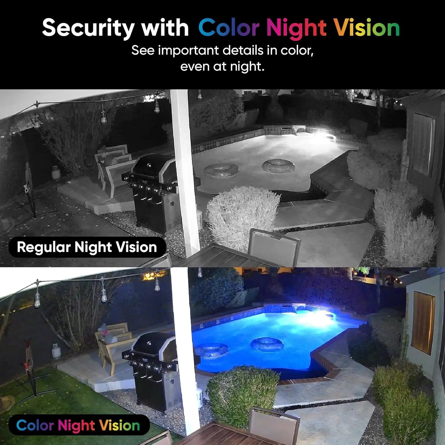 NNEOBA 2K HD Wi-Fi Smart Home Security Camera