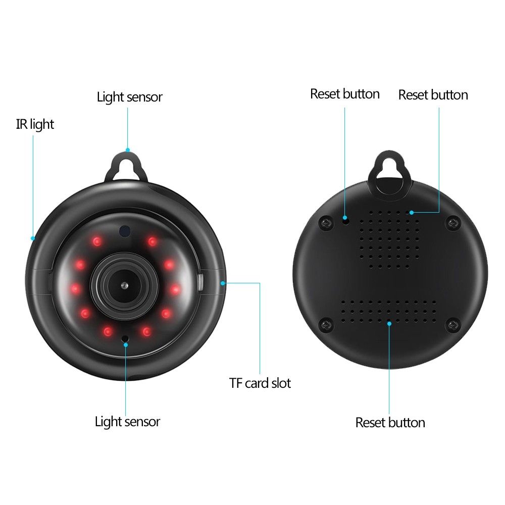 1080P Mini WiFi Hidden IP Camera with Night Vision