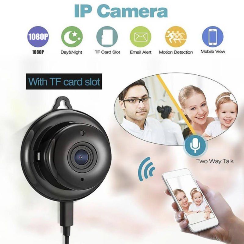 1080P Mini WiFi Hidden IP Camera with Night Vision