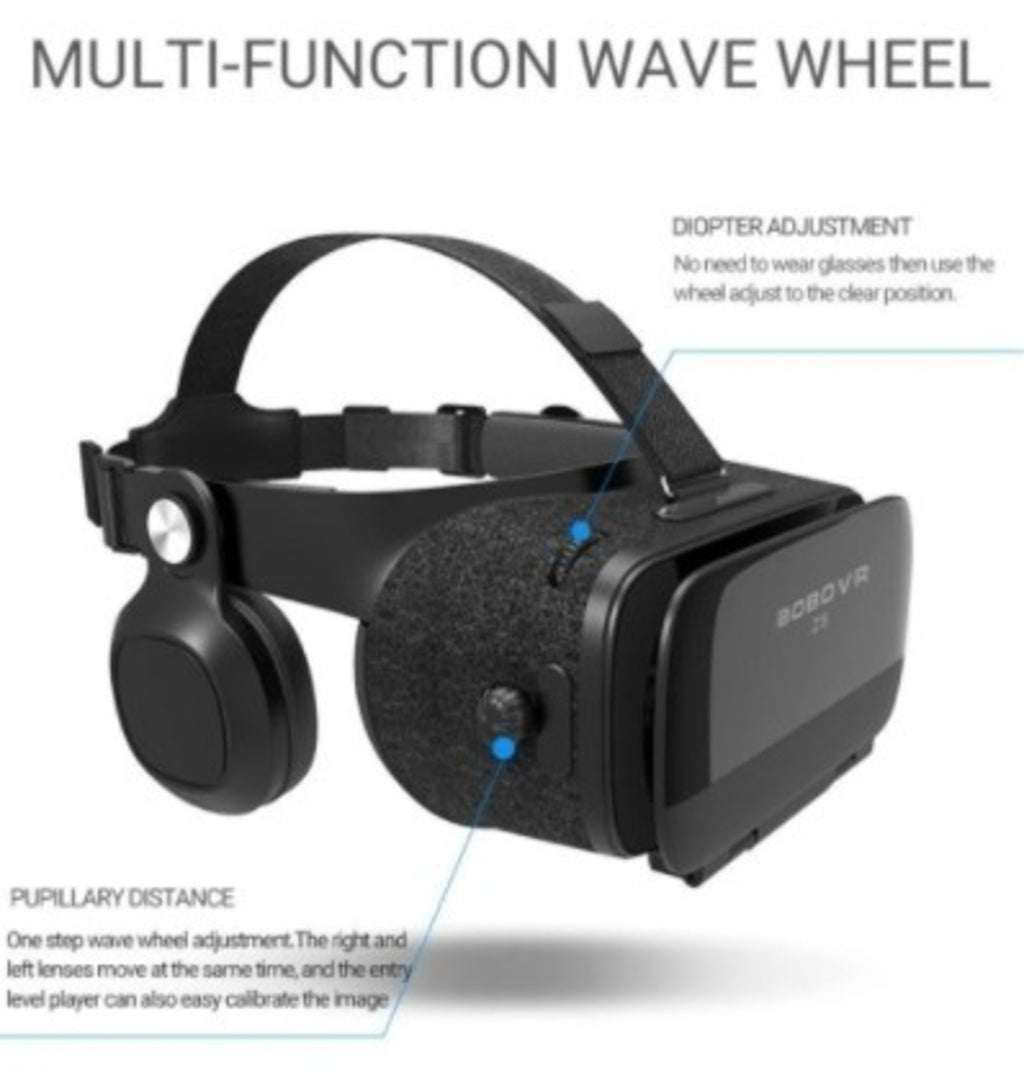 Dragon ZX5 VR Headset & Bluetooth Gaming Controller