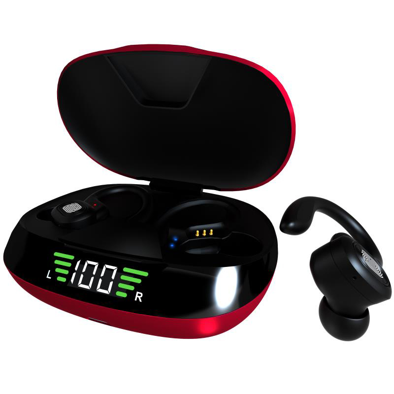 TWS Bluetooth 5.0 Sport Earbuds with LED Charging Case