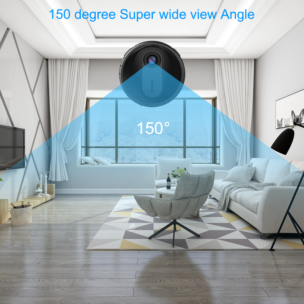 1080P HD WiFi Mini Security Camera with Night Vision