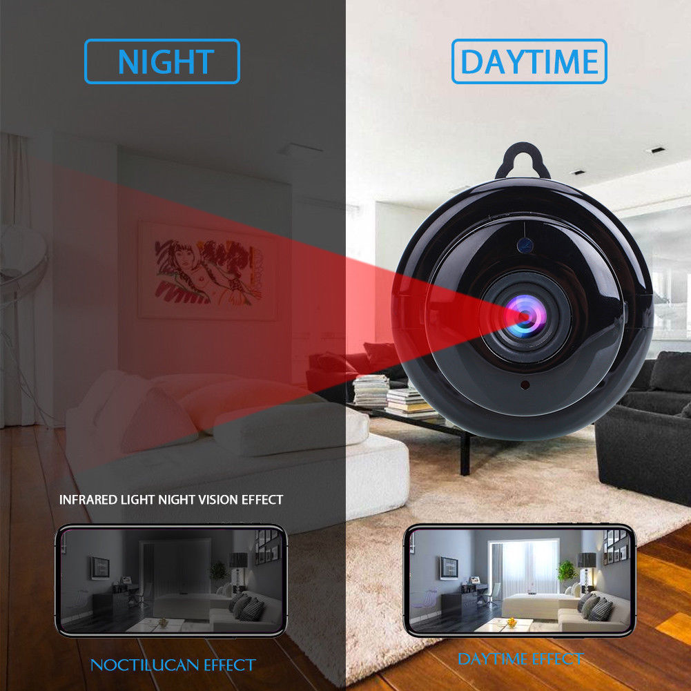 1080P Mini WiFi Hidden IP Camera with Night Vision