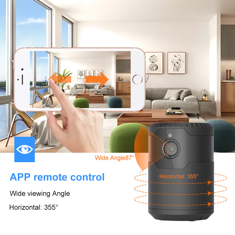 1080P Mini WiFi Security Camera with Night Vision