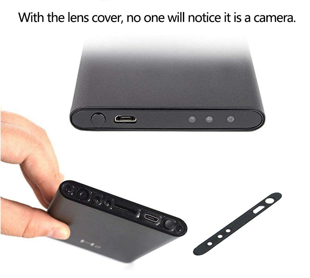 1080P Hidden Camera Power Bank — 5000mAh with Night Vision