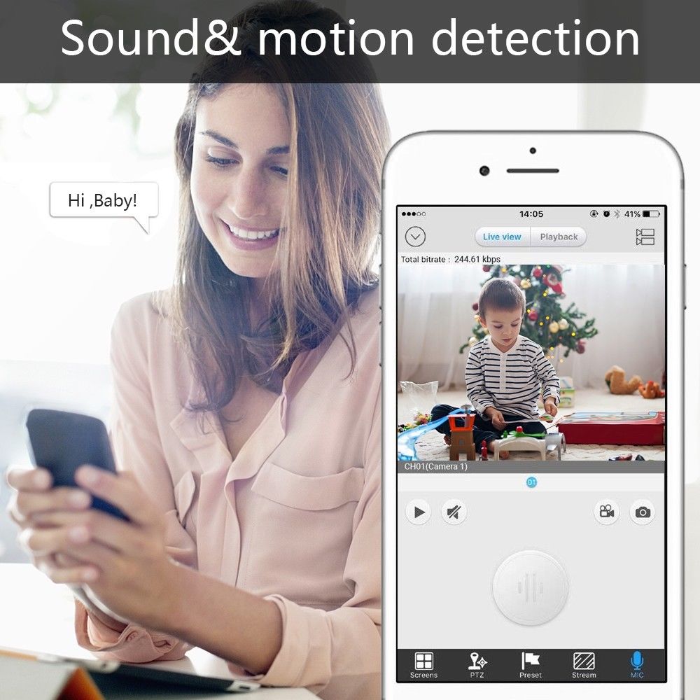 1080P Mini WiFi Hidden IP Camera with Night Vision