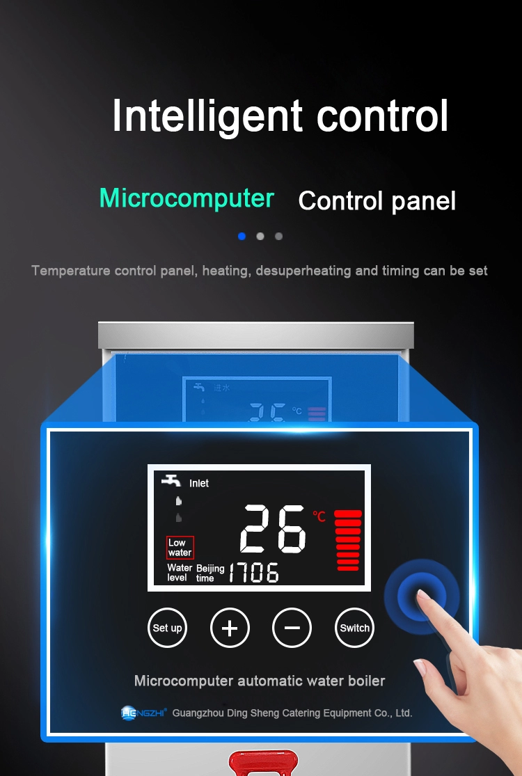 15L Commercial Step-Boiler Hot Water Dispenser — 110V/220V