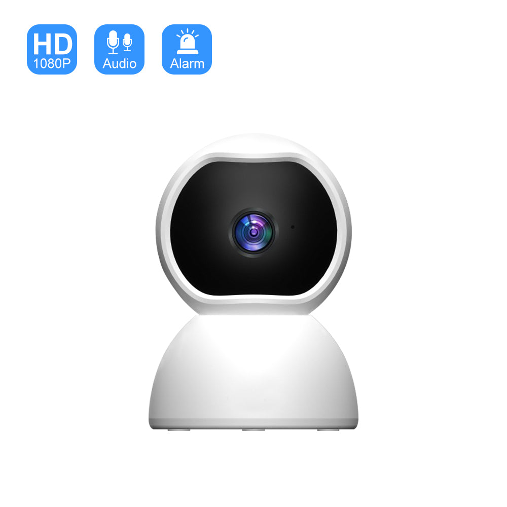 1080P Indoor WiFi Security Camera with Night Vision & PTZ