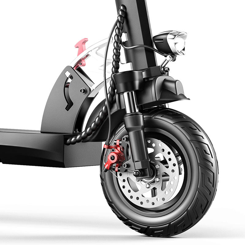 LuxeEnergy HVD-3 800W Electric Scooter — 10" Tires, 48V 15Ah
