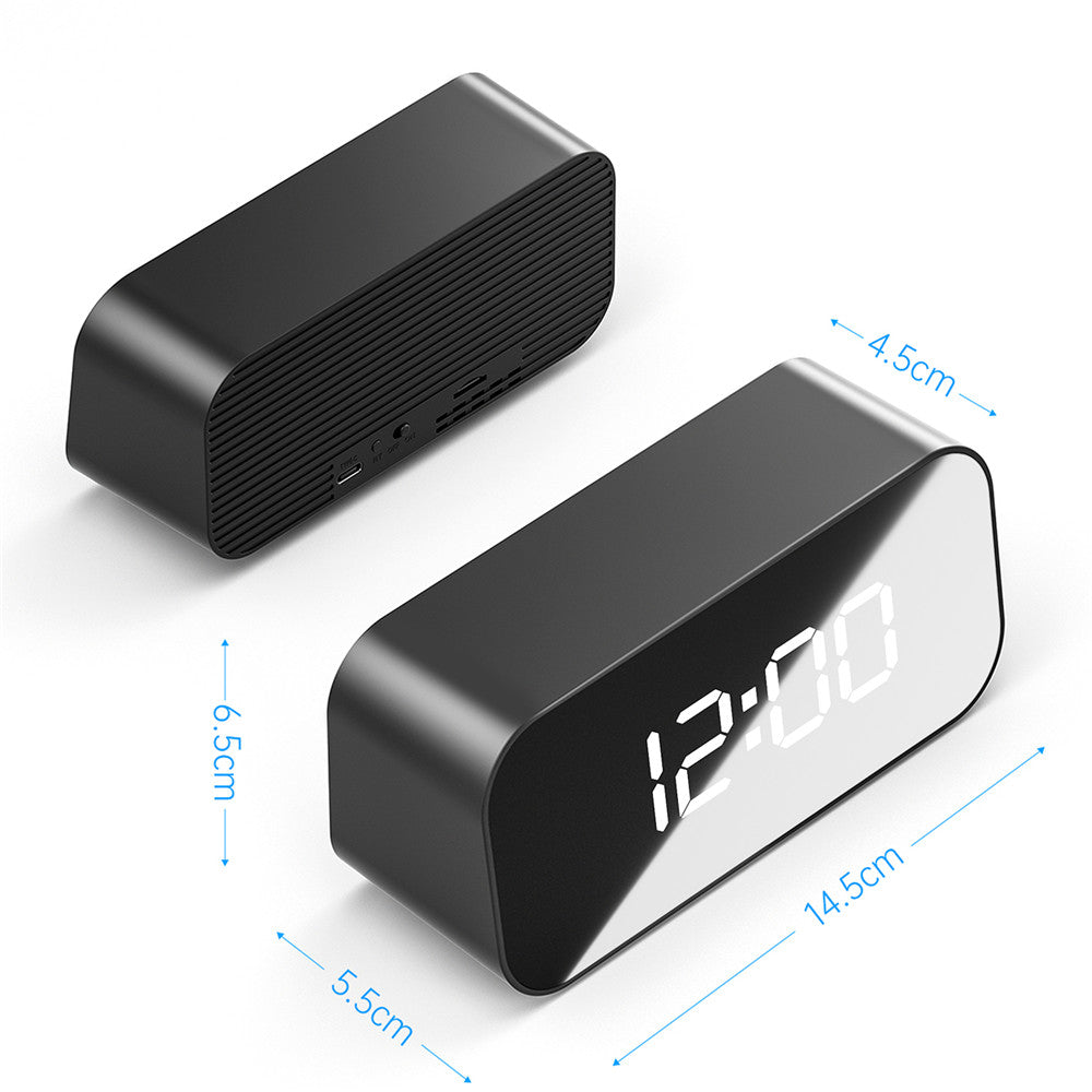 4K WiFi Clock Camera with IR Night Vision & Motion Detection