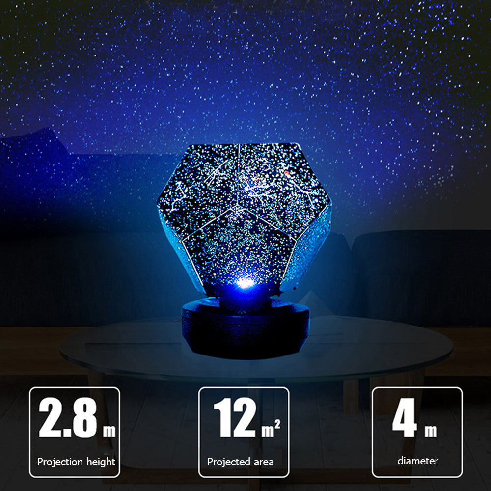 Starry Sky Night Light Projector with Bluetooth Speaker & Remote