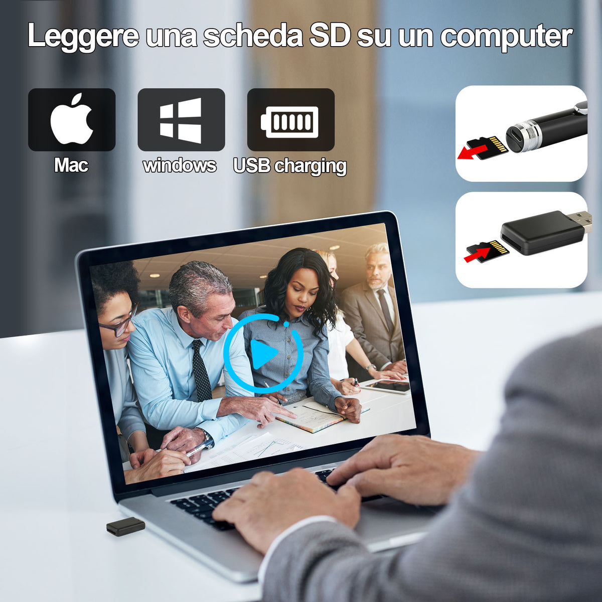 1080P HD Hidden Camera Pen with Built-In DVR Recorder