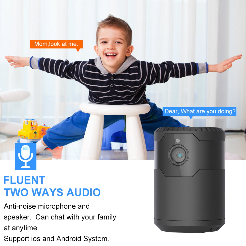 1080P Mini WiFi Security Camera with Night Vision