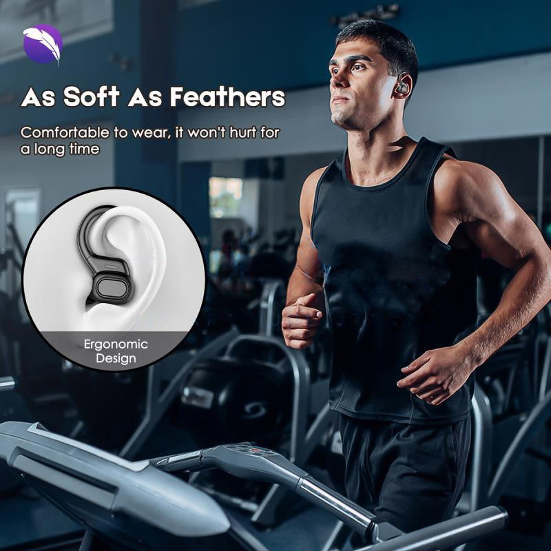 TWS Bluetooth 5.0 Sport Earbuds with LED Charging Case