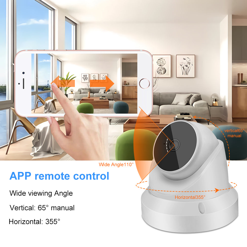 1080P PTZ WiFi Baby Monitor & Home Security Camera