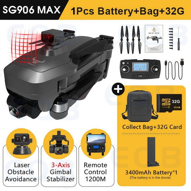 Professional 4K Camera Obstacle Quadcopter 5G FPV Professional Drones